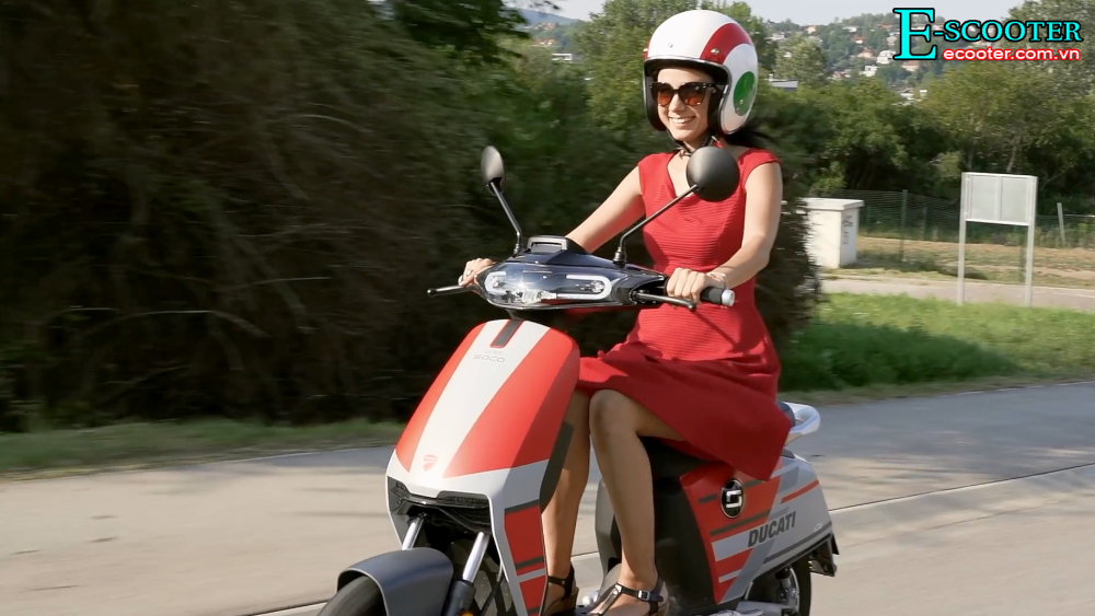Scooter điện soco Cux Ducati 2021